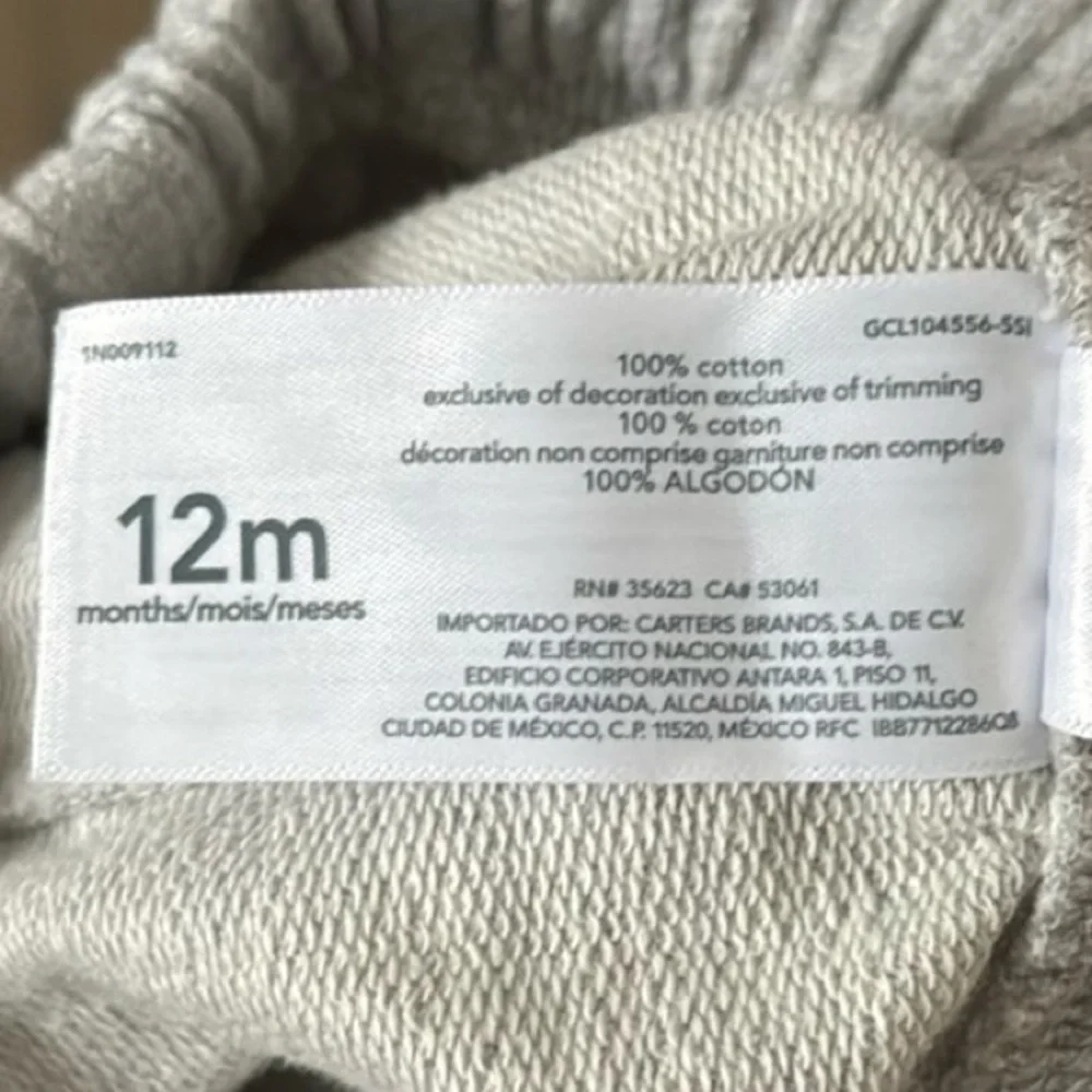 Carters carter’s gray